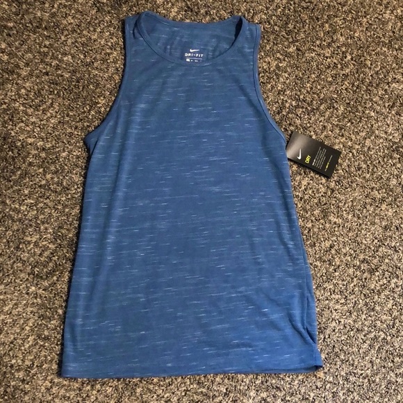Nike Tops - NWT Blue Nike Dry Tank Top